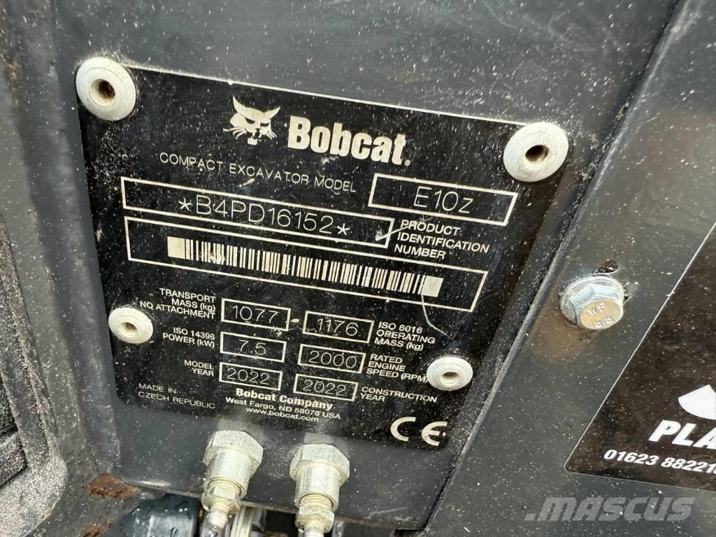 Bobcat E 10z Mini excavadoras < 7t