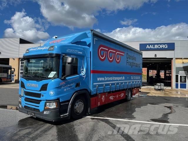 Scania P 370 Camión con caja abierta
