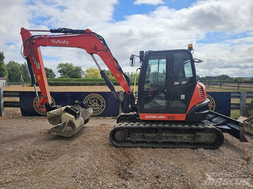 Kubota KX080-4 Excavadoras especiales