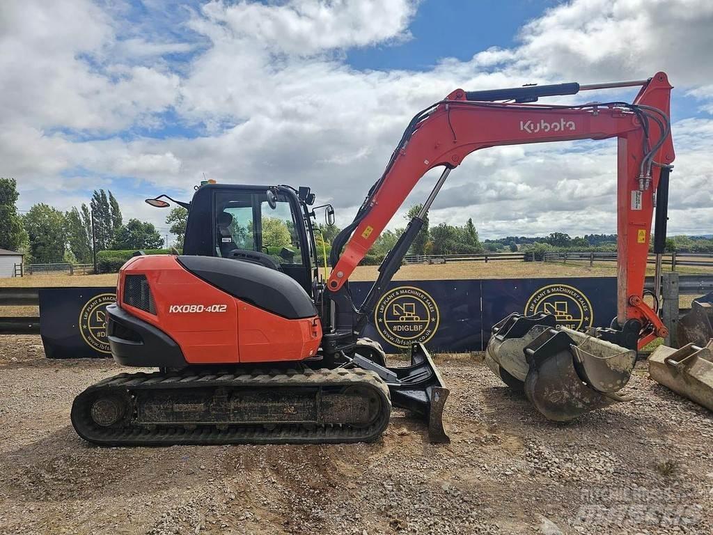 Kubota KX080-4 Excavadoras especiales