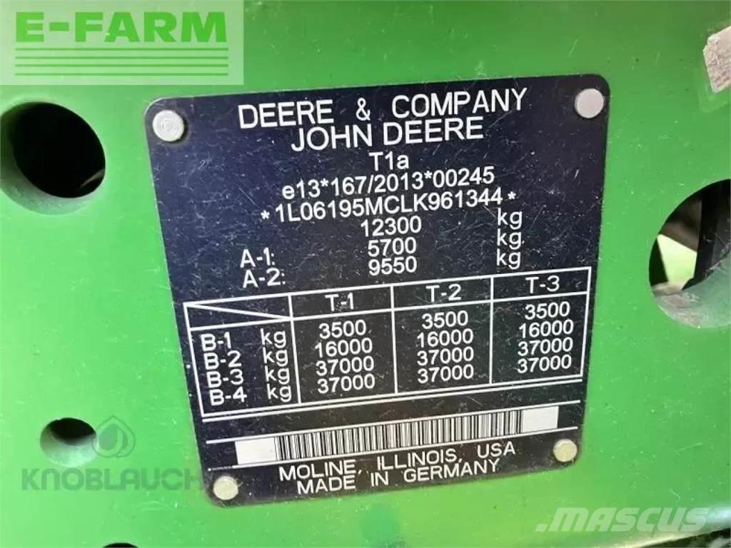 John Deere 6195m Tractores