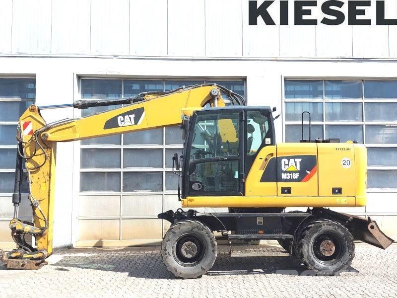 Caterpillar M 316 F Excavadoras de ruedas