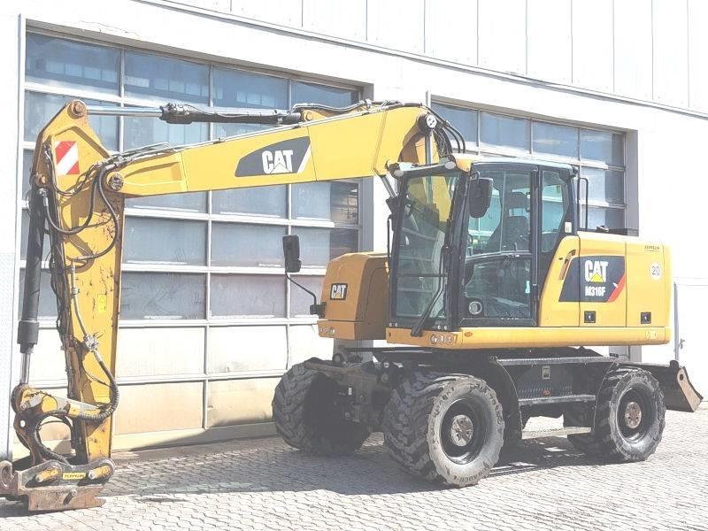 Caterpillar M 316 F Excavadoras de ruedas