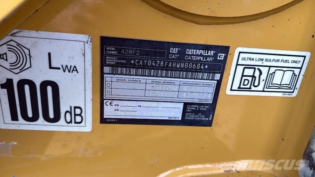 CAT 428 F Retrocargadoras