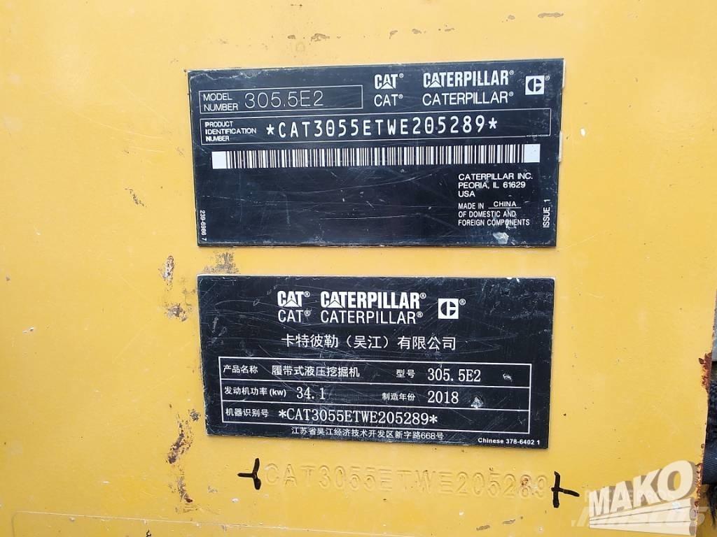 CAT 305.5 Excavadoras de cadenas
