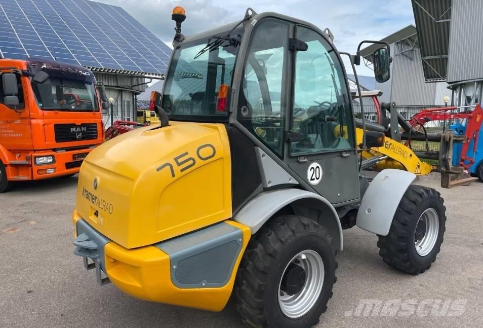 Kramer-allrad 750 Cargadoras sobre ruedas