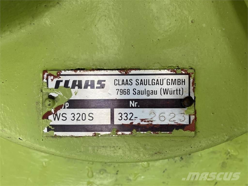 CLAAS WS 320 S Segadoras hileradoras