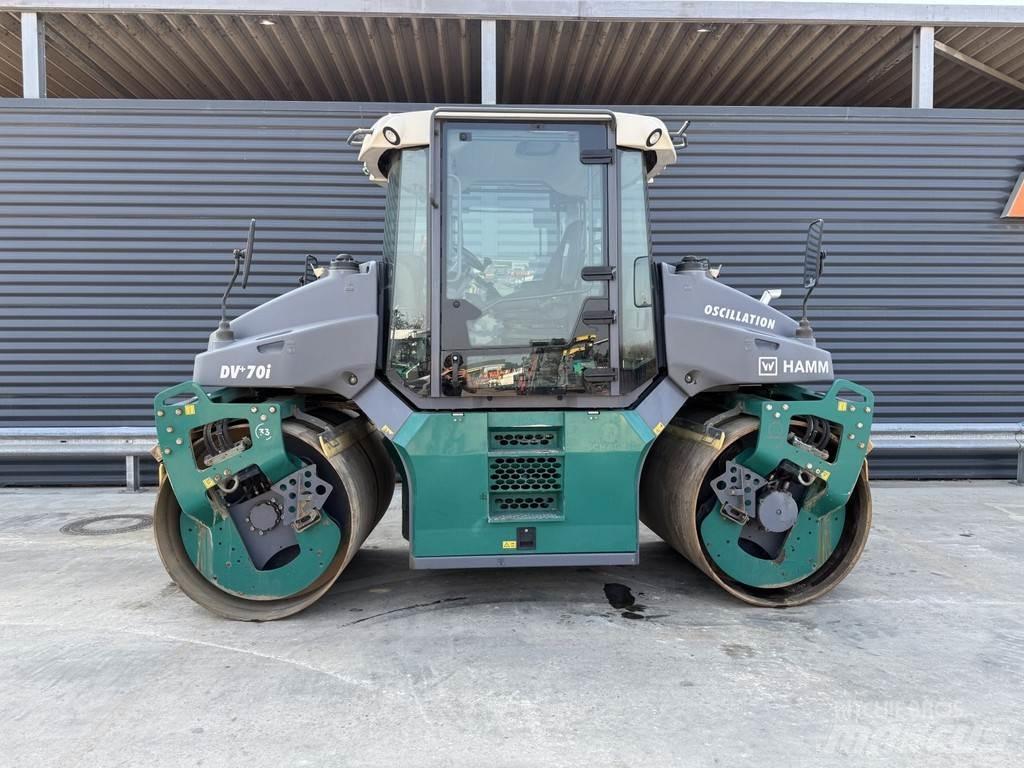 Hamm DV+ 70I VO-S Rodillos de doble tambor
