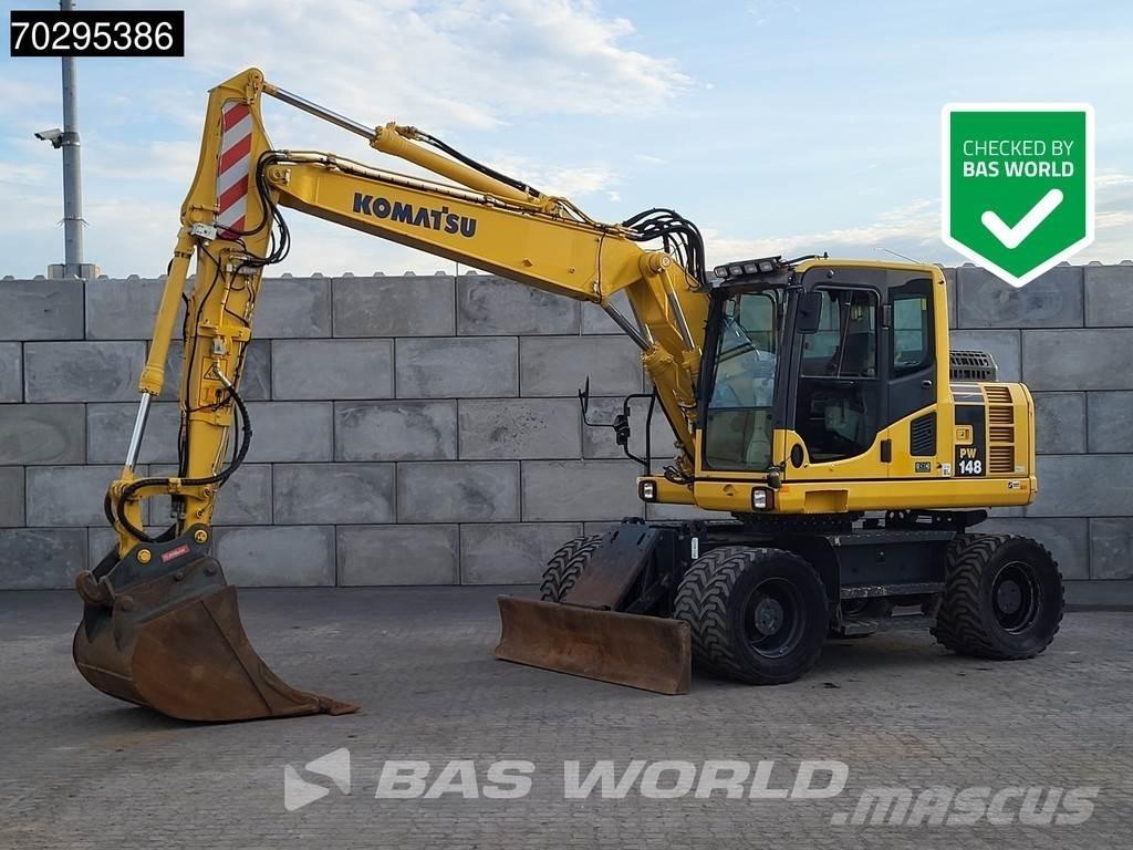 Komatsu PW148 -8 Excavadoras de ruedas