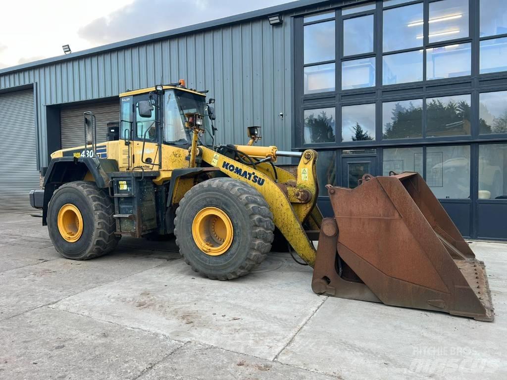 Komatsu WA 470-5 Cargadoras sobre ruedas