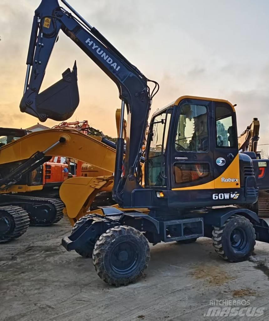 Hyundai 60 W Excavadoras de ruedas