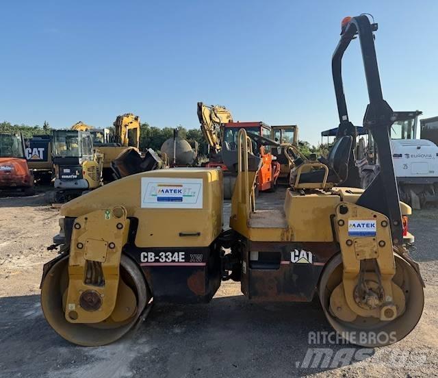 CAT CB 334 E XW Rodillos de doble tambor