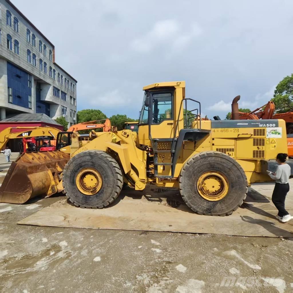 Komatsu WA 500-3 Cargadoras sobre ruedas