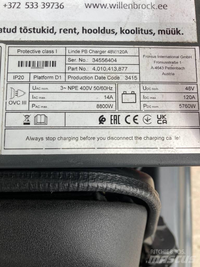 Linde EG20PH/1275-02 Carretillas de horquilla eléctrica