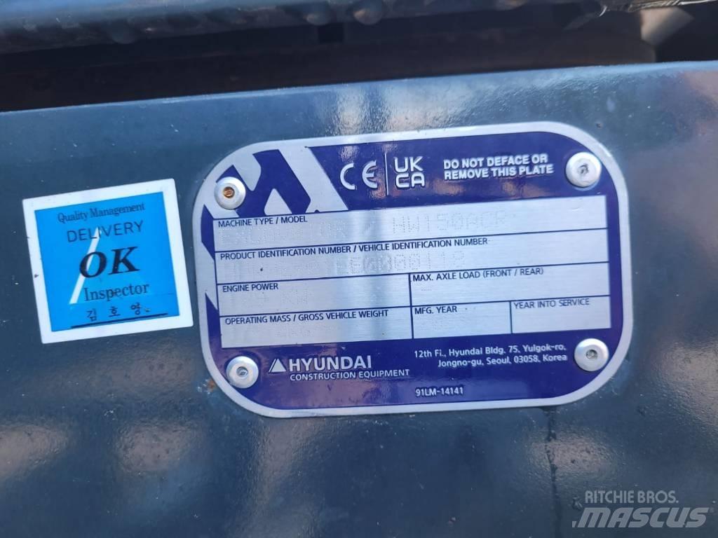 Hyundai HW 150 ACR Excavadoras de ruedas