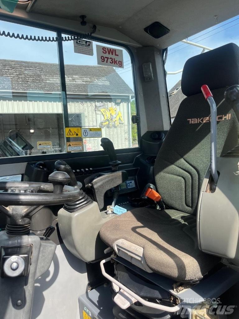 Takeuchi TB 295 W Excavadoras de ruedas