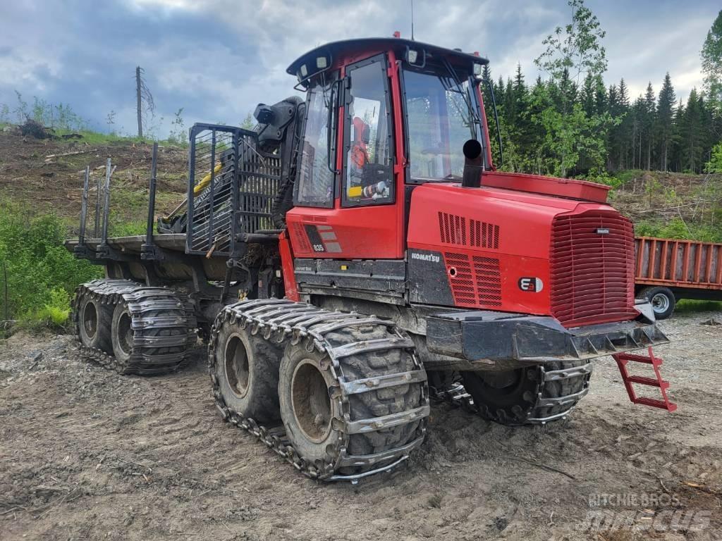 Komatsu 835 Autocargadoras