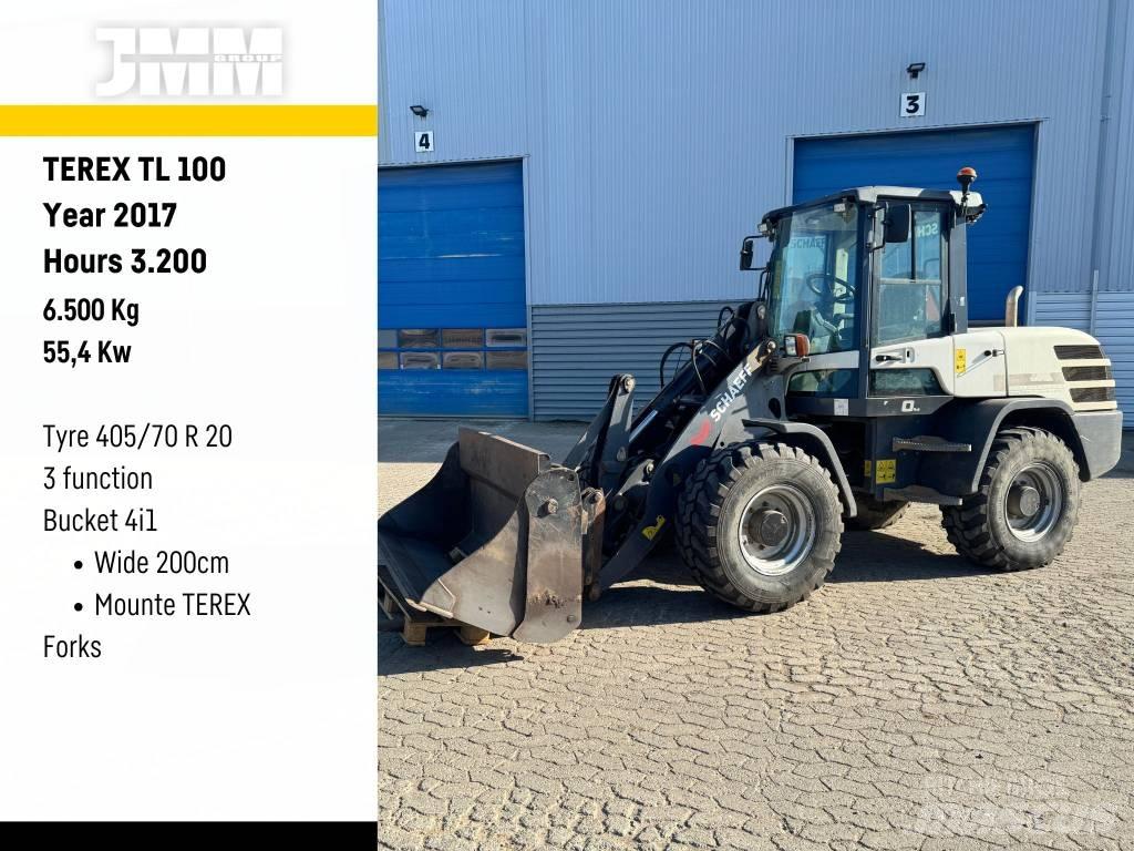 Terex TL 100 Cargadoras sobre ruedas