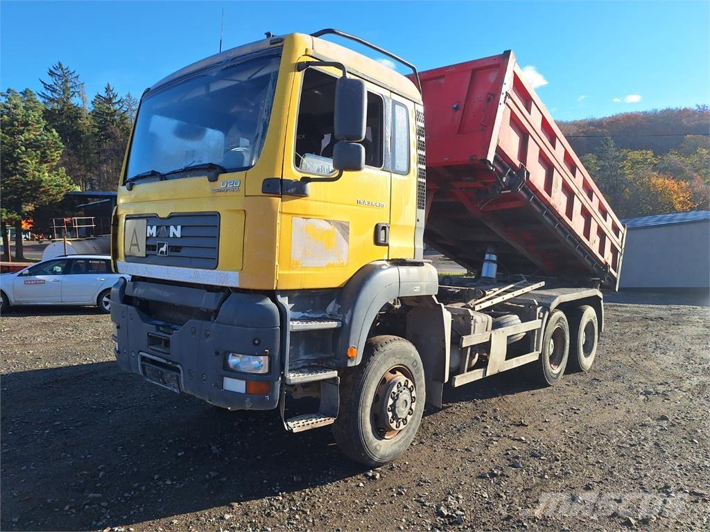 MAN TGA 33.430 6X6 Camiones bañeras basculantes o volquetes