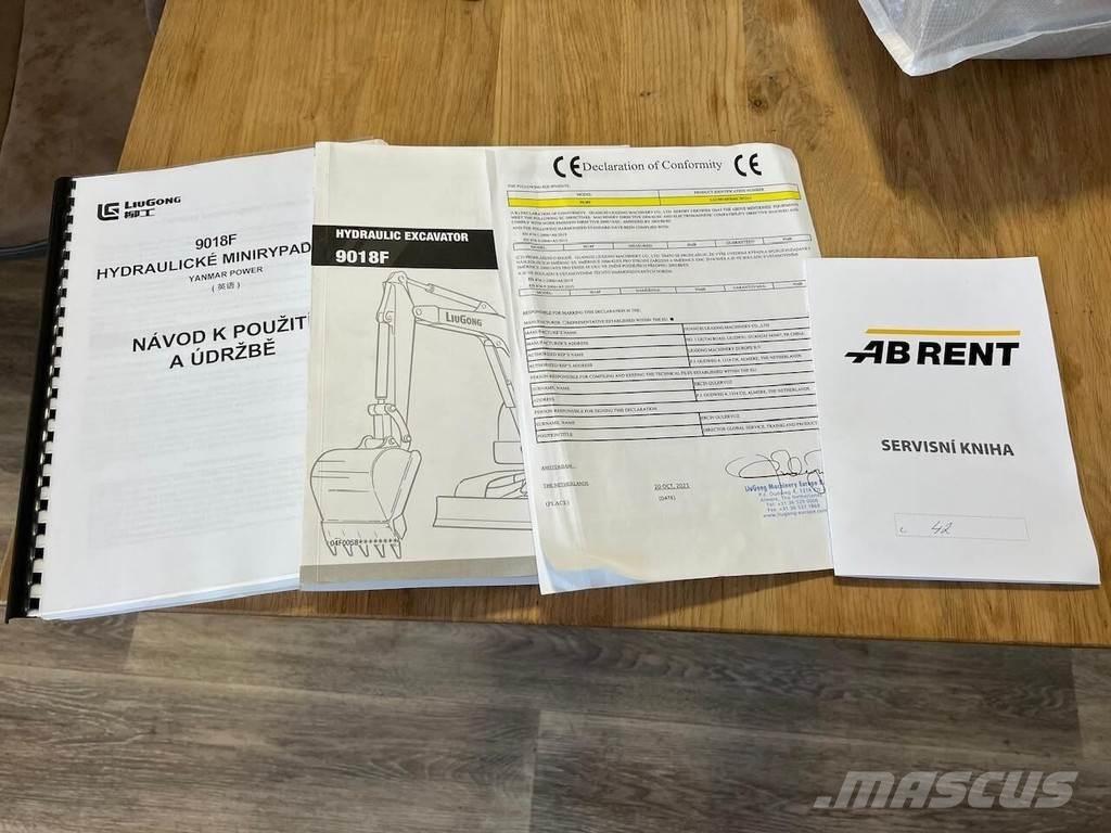 LiuGong 9018F Mini excavadoras < 7t