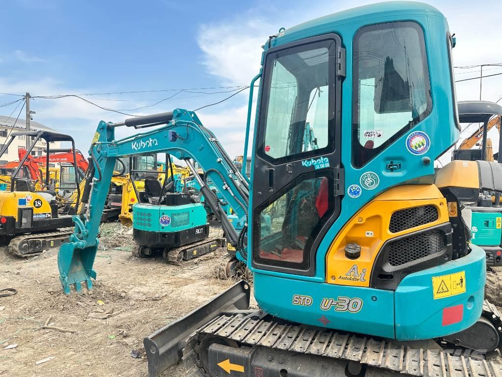 Kubota 30 Excavadoras de cadenas