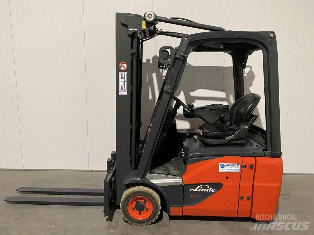 Linde E16C-02 Carretillas de horquilla eléctrica