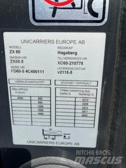 UniCarriers DX60-5 Carretillas diesel