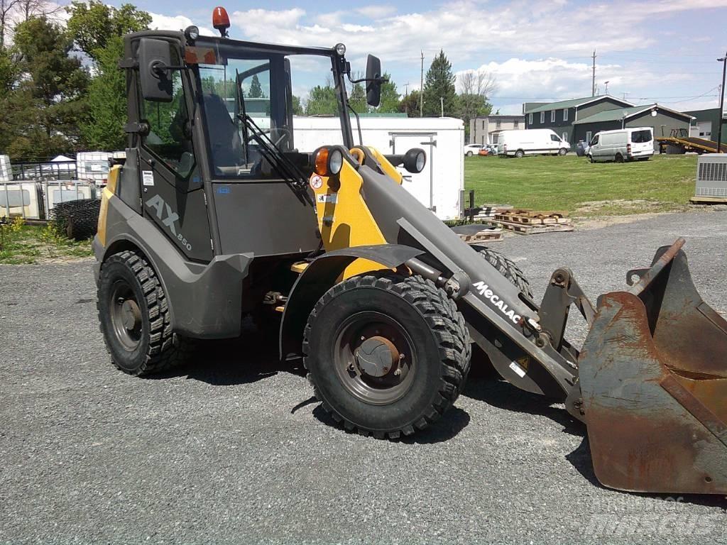 Mecalac AX 850 Cargadoras sobre ruedas