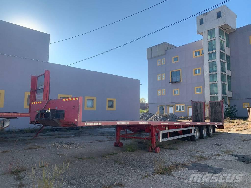 Montracon 3 Axles Semirremolques de góndola rebajada