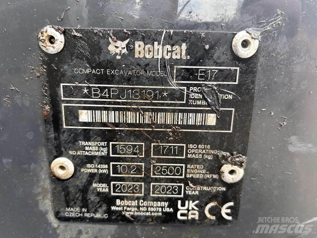 Bobcat E17 Mini excavadoras < 7t