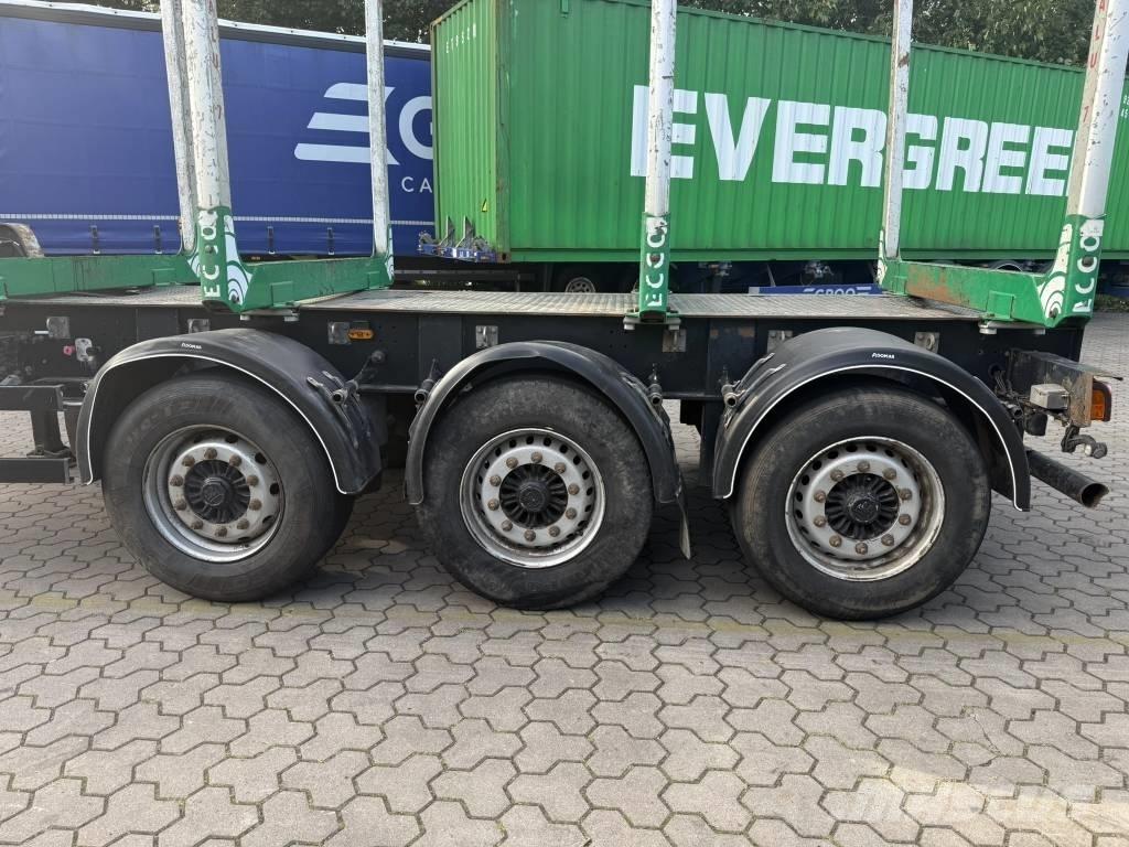 BEFA Sattel Anhänger Semirremolques de transporte de madera