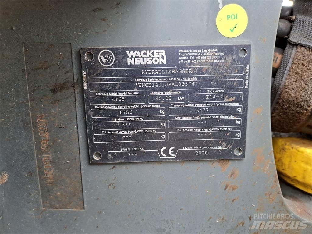 Wacker Neuson ET65 Excavadoras de cadenas