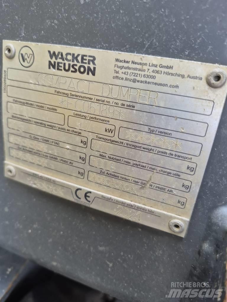 Wacker Neuson DT 10 Dúmpers sobre orugas