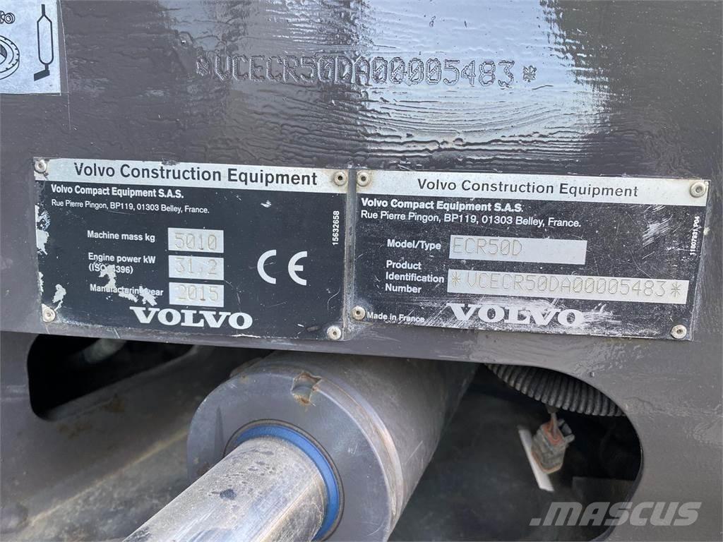 Volvo ECR50 Excavadoras de ruedas