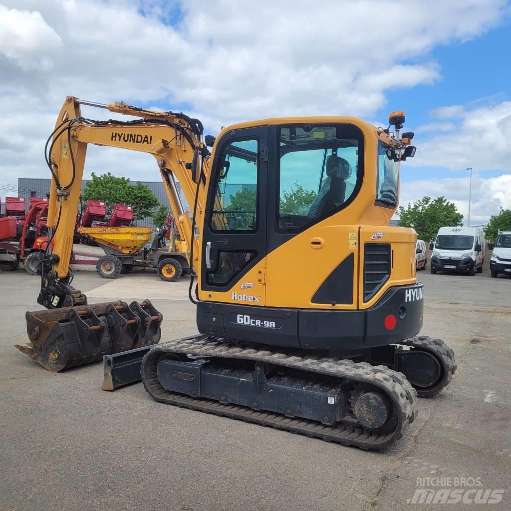 Hyundai R60CR9 Mini excavadoras < 7t