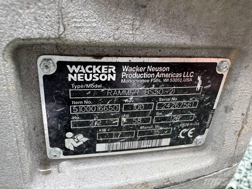 Wacker Neuson BS50-2 Pisones compactadores