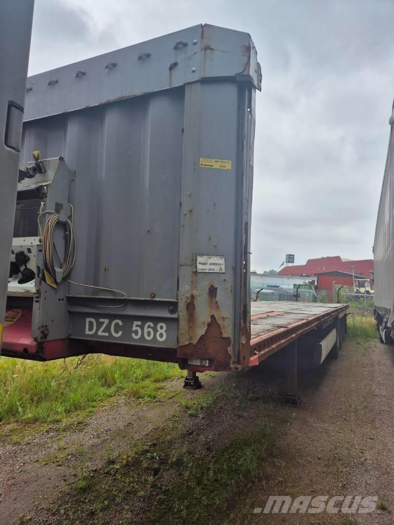 Krone FLAKTRAILER Semirremolques de plataformas planas/laterales abatibles