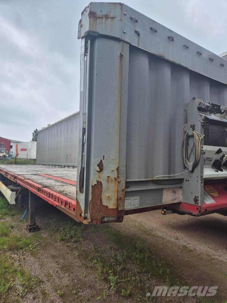 Krone FLAKTRAILER Semirremolques de plataformas planas/laterales abatibles
