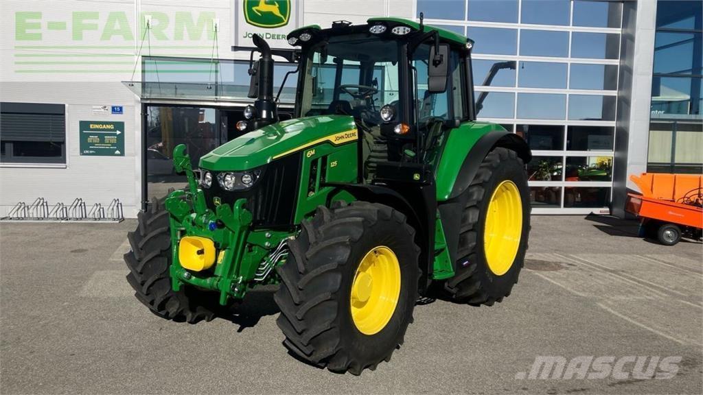 John Deere 6m 125 Tractores