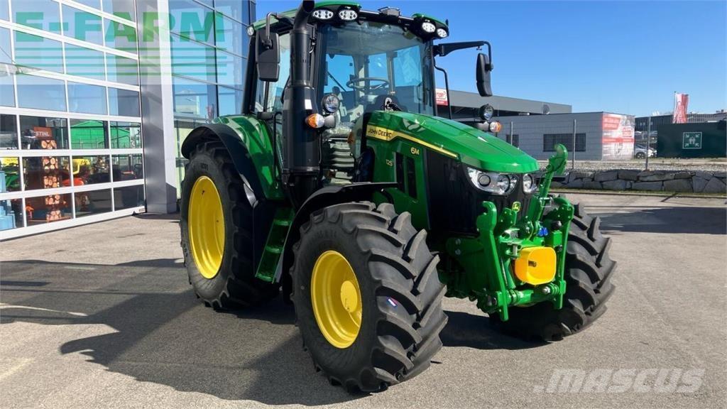John Deere 6m 125 Tractores