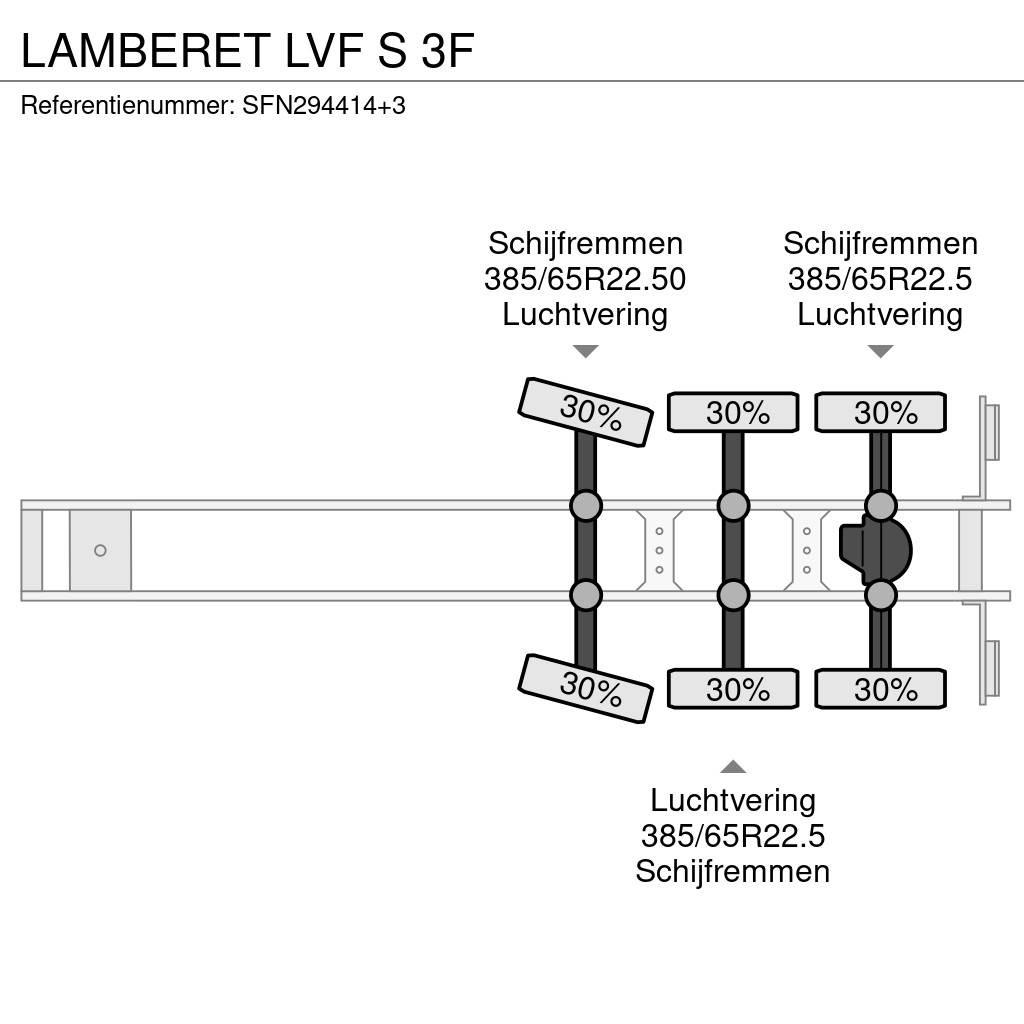 Lamberet LVF S 3F Semirremolques isotermos/frigoríficos
