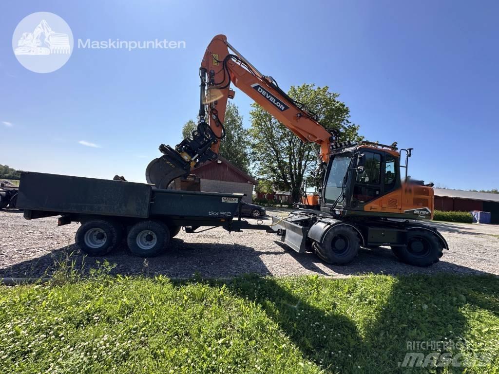 Develon DX 170 W-7 Excavadoras de ruedas