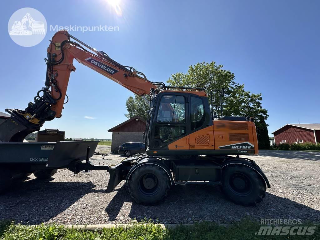 Develon DX 170 W-7 Excavadoras de ruedas