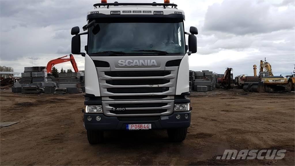 Scania G 490 Camiones portacubetas