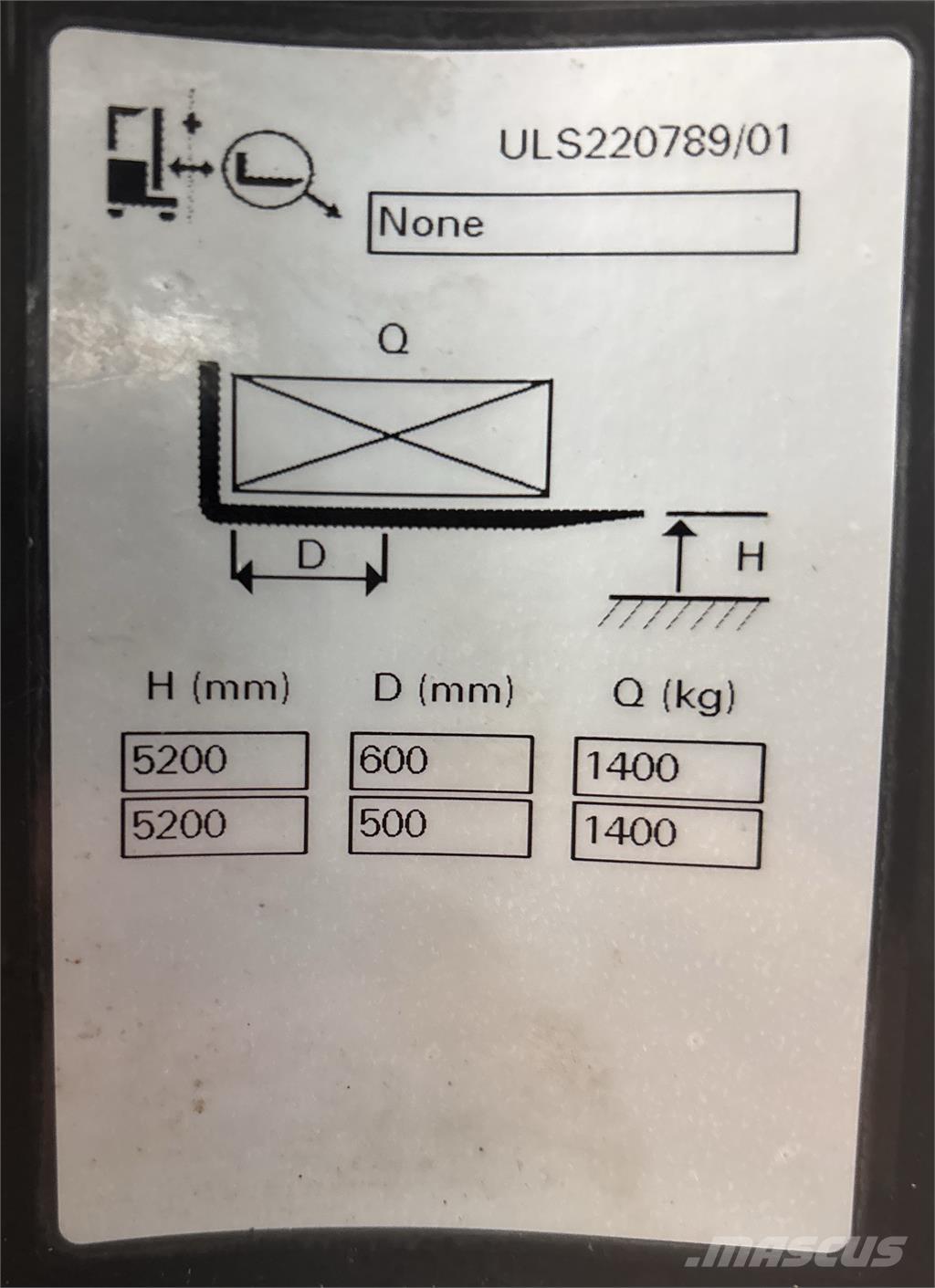 Atlet ULS140 Carretillas retráctiles