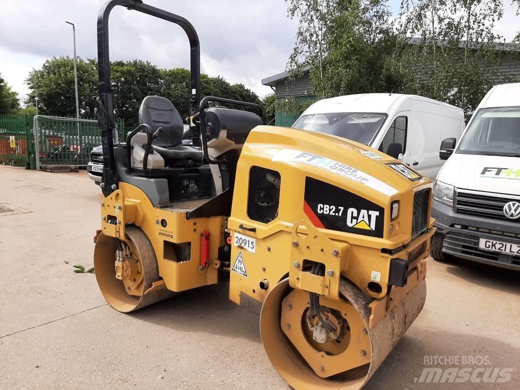 CAT CB 2.7 Rodillos de doble tambor