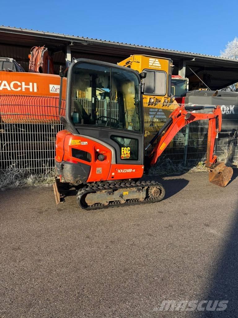 Kubota KX 018-4 Mini excavadoras < 7t
