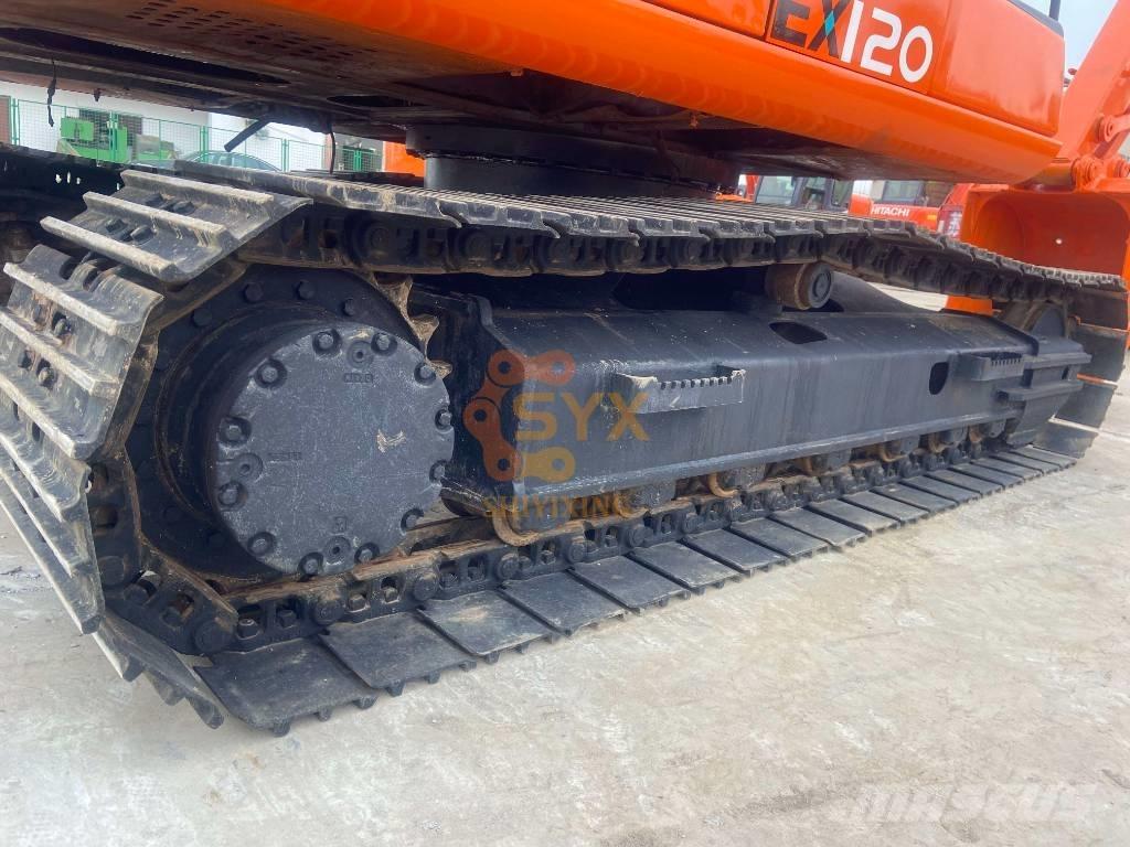 Hitachi EX 120 Excavadoras de cadenas