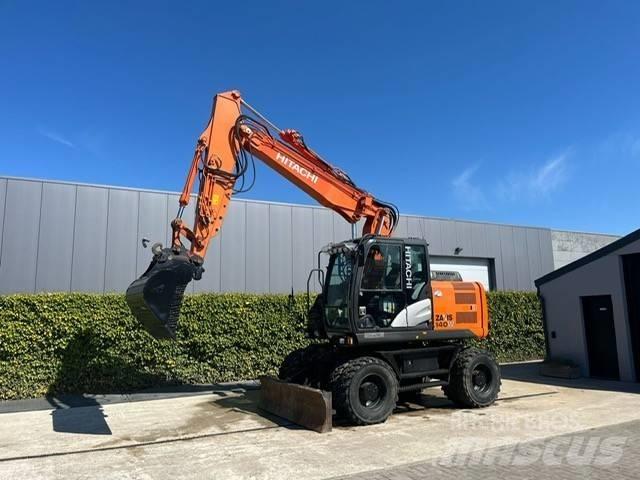 Hitachi 140W-5B Excavadoras de ruedas