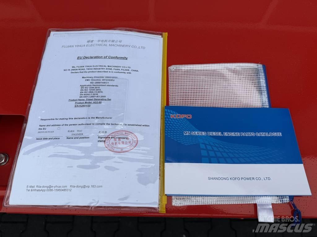 Ashita 80 kva Generadores diesel